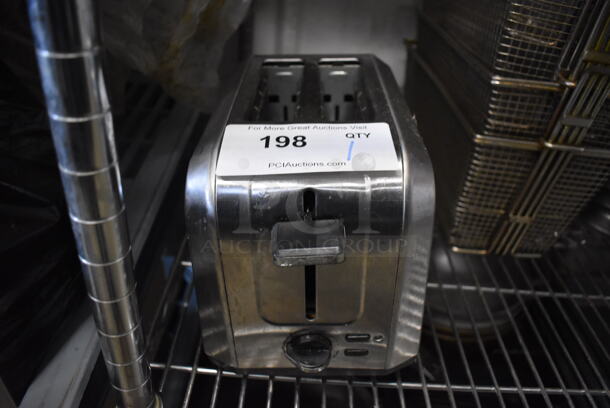 Metal Countertop 2 Slot Toaster. 6x11x7 - Image 1 of 4