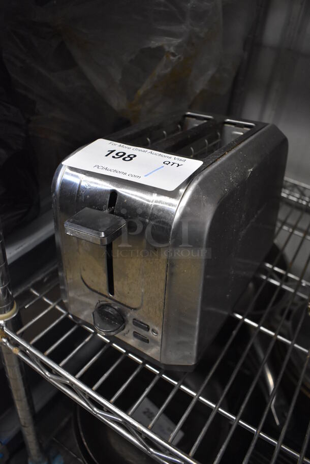 Metal Countertop 2 Slot Toaster. 6x11x7 - Image 2 of 4