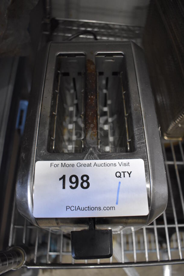 Metal Countertop 2 Slot Toaster. 6x11x7 - Image 3 of 4