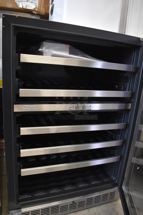 BRAND NEW SCRATCH AND DENT! Danby DWC053D1BSSPR Stainless Steel Mini Wine Chiller Cooler Merchandiser. 115 Volts, 1 Phase. 24x25.5x34.5. Tested and Working! - Image 4 of 6