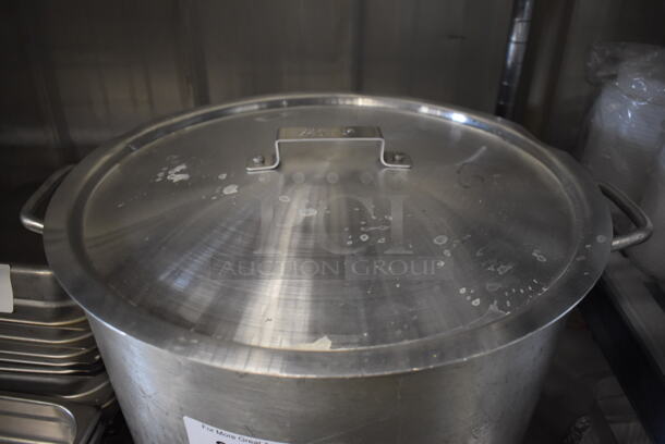 Metal Stock Pot w/ Lid. 21x17.5x16 - Image 3 of 4