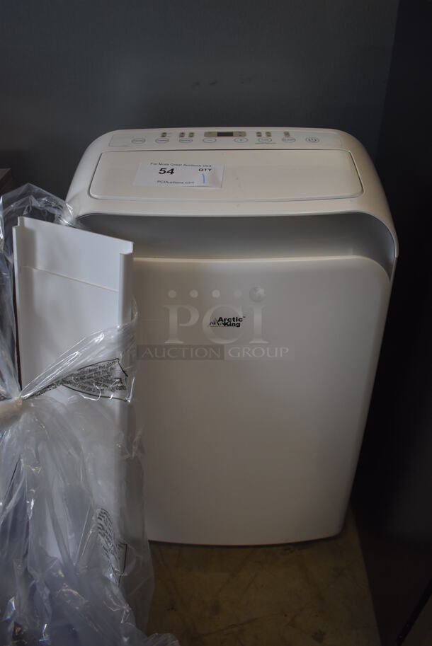 BRAND NEW SCRATCH AND DENT! Arctic King KAP12R1BWT Metal Portable Air Conditioner on Casters. 115 Volts, 1 Phase. 17.5x14x27. Tested and Working!