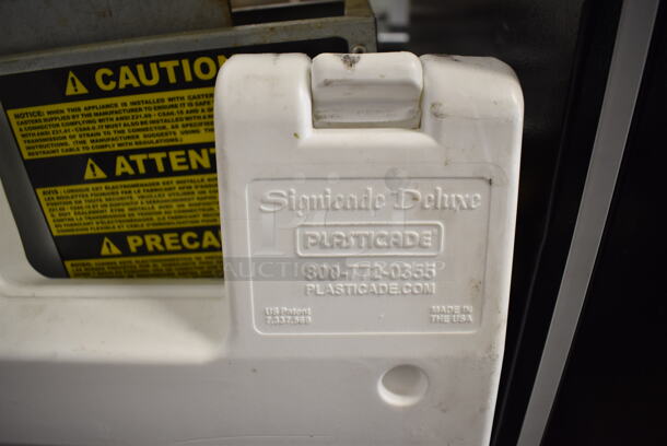 Signicade Deluxe White Poly A Frame Sidewalk Sign. 27x2x46 - Image 2 of 3