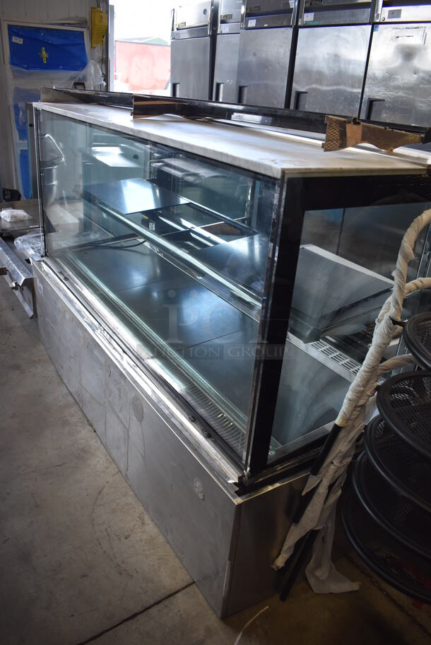 Yukon Stainless Steel Commercial Deli Display Case Merchandiser. 70x27x47. Tested and Does Not Power On - Image 4 of 7