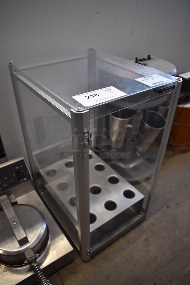 Gold Medal 8211 Poly Countertop Waffle Cone Display Case Merchandiser. 12x15x22 - Image 2 of 4
