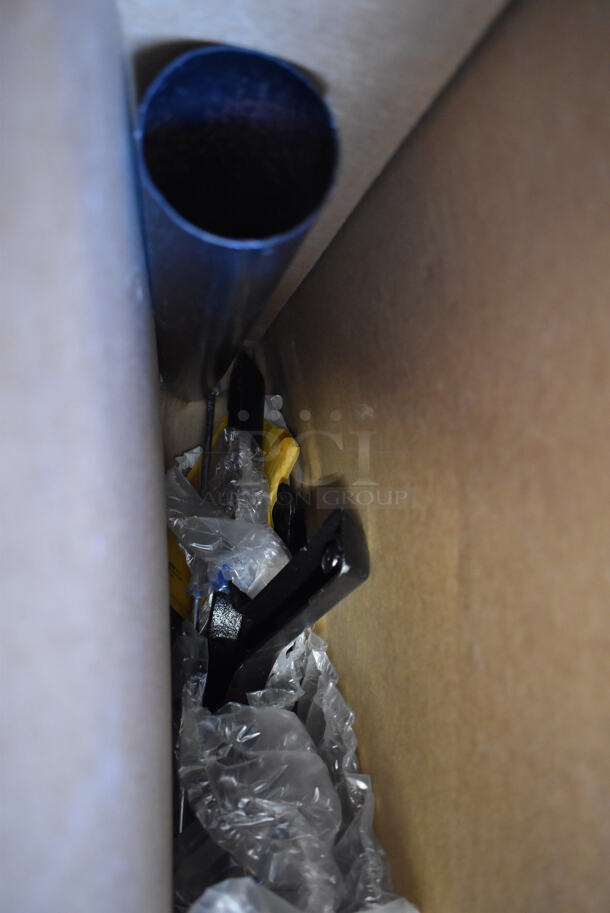 Metal Table Leg Base. Does Not Have Top Piece or Hardware - Image 1 of 3