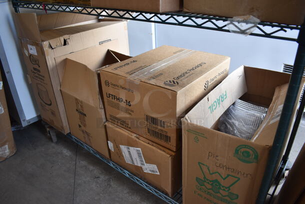 ALL ONE MONEY! Tier Lot of Various Items Including Plastic Lids - Image 1 of 6