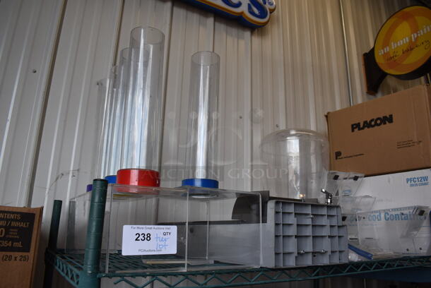 ALL ONE MONEY! Tier Lot of Various Items Including Poly Bins - Image 1 of 4