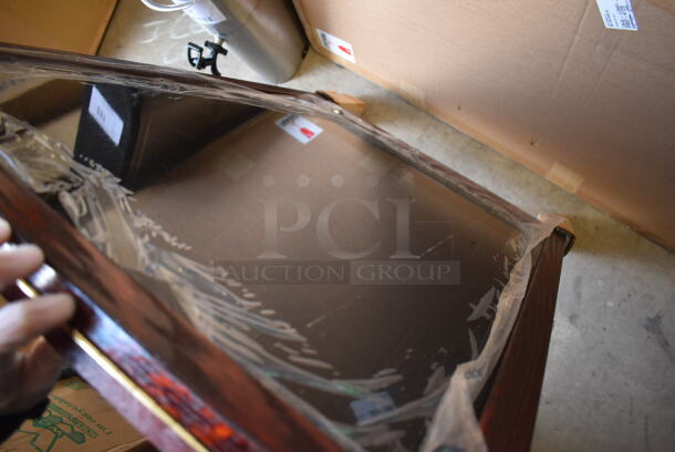 2 BRAND NEW IN BOX! Uline H-5903 Black Markerboard A Frame Sidewalk Signs. 24x4x42. 2 Times Your Bid! - Image 3 of 5