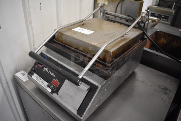 Star Pro Max Stainless Steel Commercial Countertop Panini Press. 208 Volts, 1 Phase. 15x24.5x15.5 - Image 2 of 6