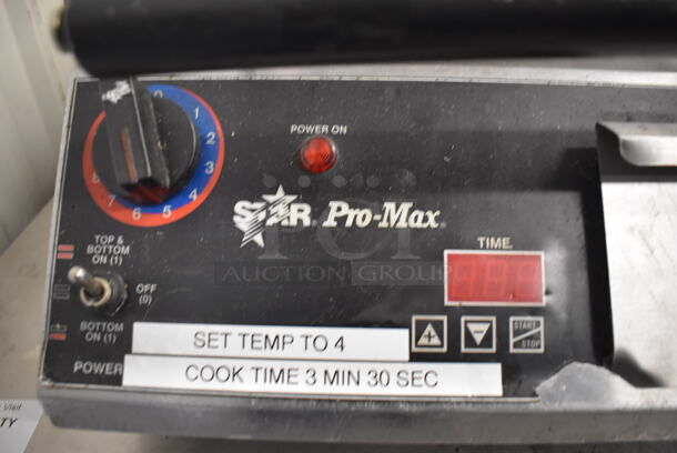Star Pro Max Stainless Steel Commercial Countertop Panini Press. 208 Volts, 1 Phase. 15x24.5x15.5 - Image 5 of 6