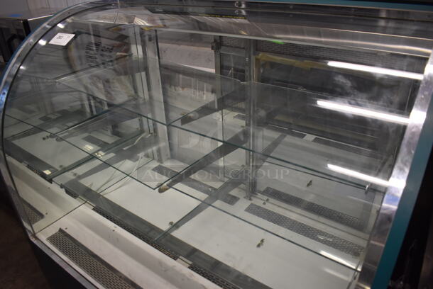 Metal Commercial Floor Style Display Case Merchandiser. 48x32x50. Tested and Does Not Power On - Image 4 of 4