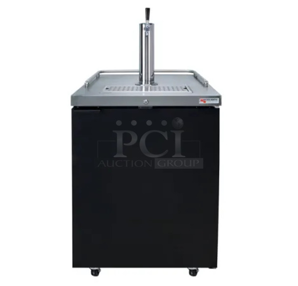 BRAND NEW IN BOX! 2019 Micro Matic MDD 23 E Stainless Steel Commercial Single Door Undercounter Cooler. Stock Picture Used For Gallery - Unit Does Not Come w/ Beer Tower Shown In Gallery Picture. 220 Volts, 1 Phase. 24.5x28x39. Tested and Working!