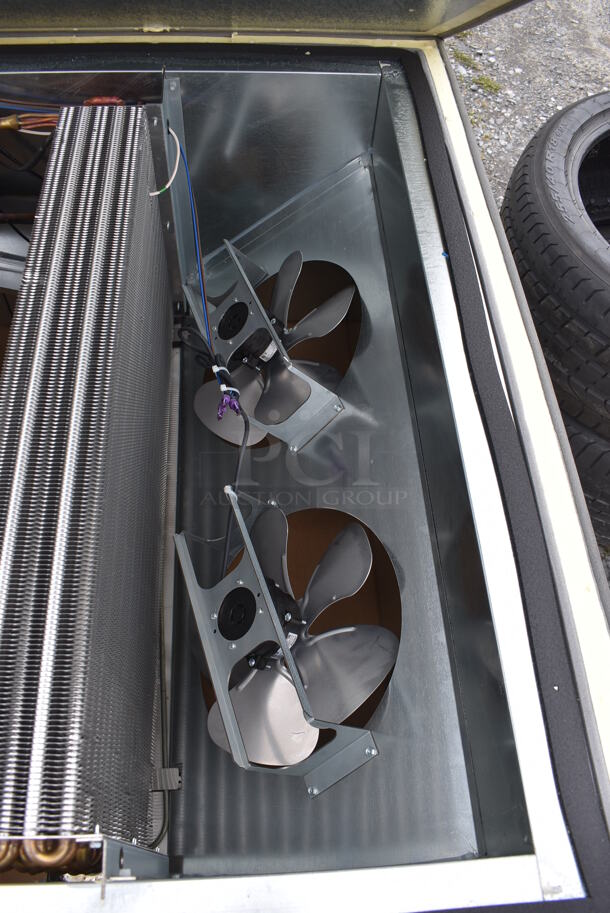 BRAND NEW SCRATCH AND DENT! Norlake CPF150JC-S-4-EV Metal Commercial Condenser and Copeland ZF06KAE-PFV-118 Compressor for Self Contained Walk In Freezer. 208/230 Volts, 1 Phase. 57x46x27 - Image 6 of 11