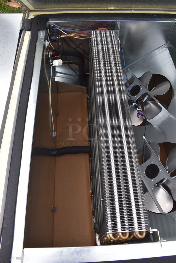 BRAND NEW SCRATCH AND DENT! Norlake CPF150JC-S-4-EV Metal Commercial Condenser and Copeland ZF06KAE-PFV-118 Compressor for Self Contained Walk In Freezer. 208/230 Volts, 1 Phase. 57x46x27 - Image 7 of 11