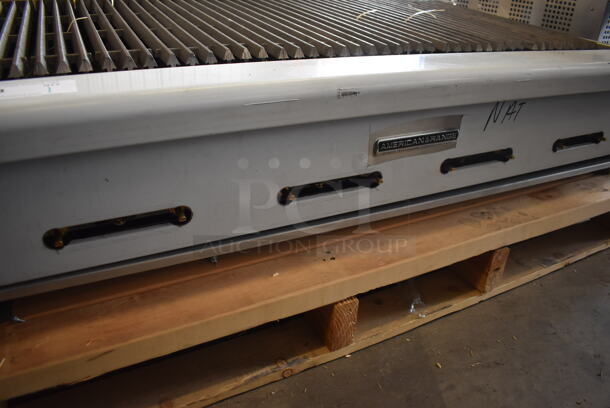 BRAND NEW! American Range ARRB-48 Stainless Steel Commercial Countertop Natural Gas Powered Charbroiler Grill. 48x30x10. Tested and Working! - Image 2 of 6