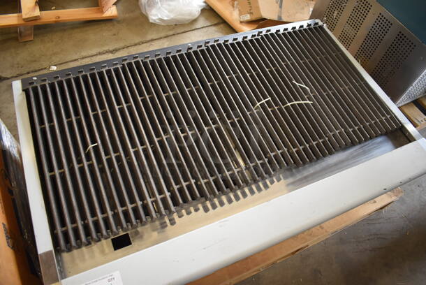 BRAND NEW! American Range ARRB-48 Stainless Steel Commercial Countertop Natural Gas Powered Charbroiler Grill. 48x30x10. Tested and Working! - Image 3 of 6