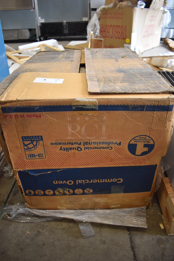 BRAND NEW IN BOX! Amana CMA2000 Stainless Steel Commercial Countertop Microwave Oven. 208 Volts, 1 Phase. 19x21x20. Tested and Working! - Image 8 of 10