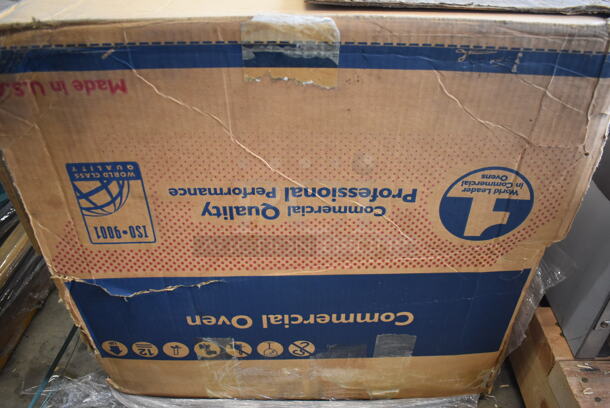 BRAND NEW IN BOX! Amana CMA2000 Stainless Steel Commercial Countertop Microwave Oven. 208 Volts, 1 Phase. 19x21x20. Tested and Working! - Image 9 of 10