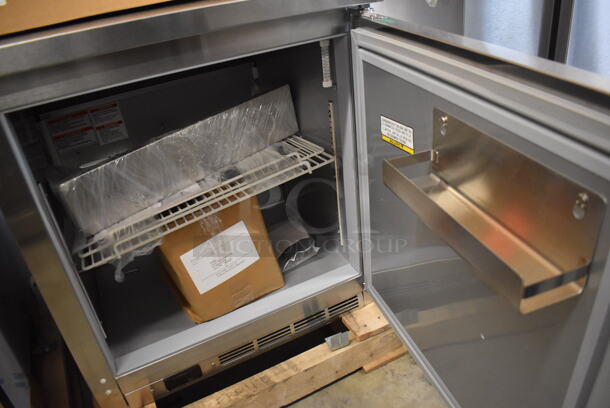 BRAND NEW! Beverage Air WTR27AHC-SR Stainless Steel Commercial Single Door Undercounter Cooler. 115 Volts, 1 Phase. 27x30x30. Tested and Working! - Image 5 of 8