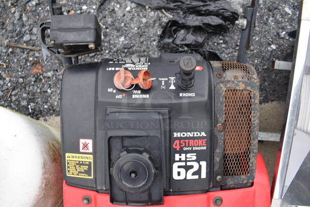 Honda HS 621 4 Stroke OHV Engine Snow Thrower. 21x49x41 - Image 5 of 5