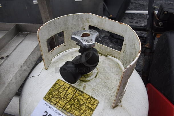 Metal Tank. 12x12x25 - Image 3 of 3