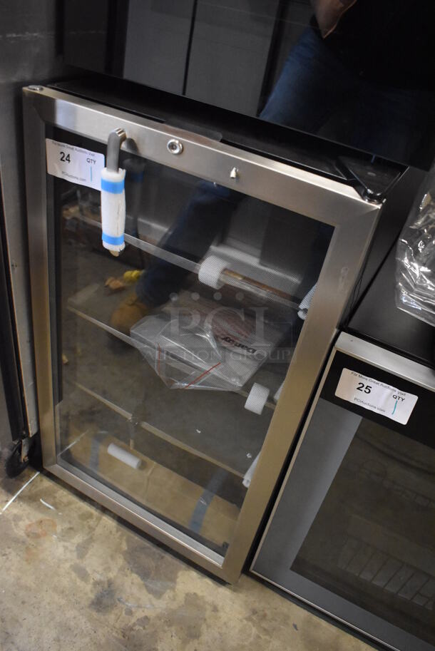 BRAND NEW SCRATCH AND DENT! Danby DBC039A1BDB Metal Commercial Single Door Cooler Merchandiser. 115 Volts, 1 Phase. 19x23x33. Tested and Working! - Image 2 of 8