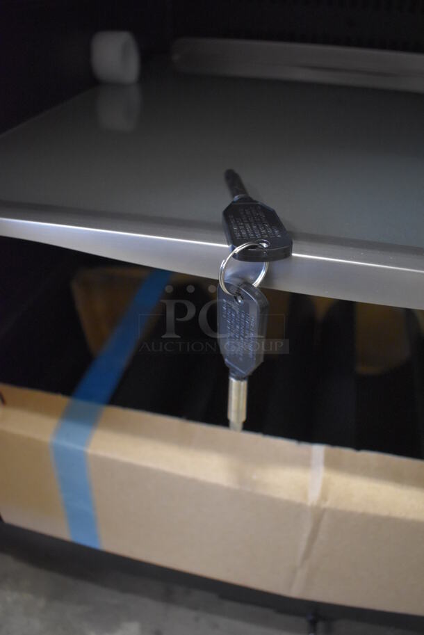 BRAND NEW SCRATCH AND DENT! Danby DBC039A1BDB Metal Commercial Single Door Cooler Merchandiser. 115 Volts, 1 Phase. 19x23x33. Tested and Working! - Image 8 of 8