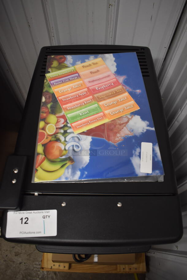 BRAND NEW! Stainless Steel Commercial Countertop Refrigerated Beverage Machine Dispenser. 15x24x34. Tested and Working! - Image 5 of 5