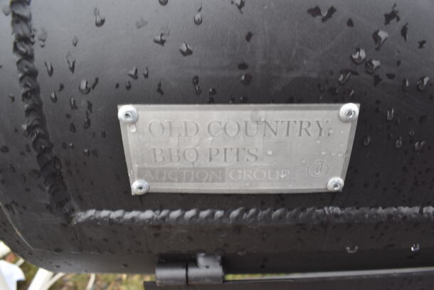 BRAND NEW SCRATCH AND DENT! Old Country BBQ Pits 5791100CWDFG Metal Commercial Floor Style Direct Flame Grill with Counterweight on Casters. 58x25x58 - Image 4 of 7