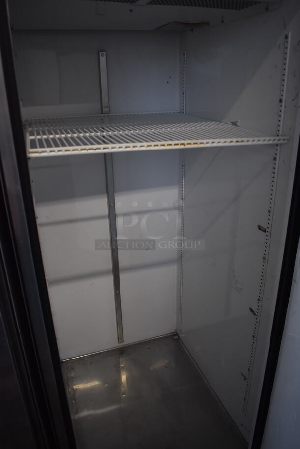 2010 True TG1F-1S Stainless Steel Commercial Single Door Reach In Freezer w/ Poly Coated Rack on Commercial Casters. 115 Volts, 1 Phase. 29x35x82. Tested and Working! - Image 5 of 6