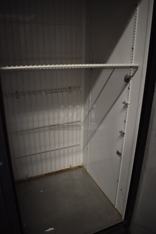 2013 True T-49F ENERGY STAR Stainless Steel Commercial 2 Door Reach In Freezer w/ Poly Coated Racks on Commercial Casters. 115 Volts, 1 Phase. 54x30x83. Tested and Working! - Image 5 of 7