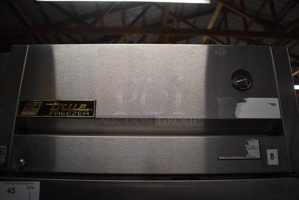 True TG1F-1S Stainless Steel Commercial Single Door Reach In Freezer w/ Poly Coated Racks on Commercial Casters. 115 Volts, 1 Phase. 29x35x83. Tested and Working! - Image 6 of 6