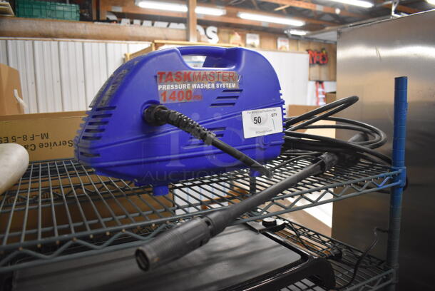 Taskmaster IM1400US 1400 PSI Pressure Washer System. 120 Volts, 1 Phase. 14x6x10. Tested and Working! - Image 2 of 4