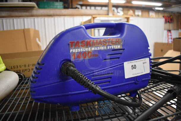 Taskmaster IM1400US 1400 PSI Pressure Washer System. 120 Volts, 1 Phase. 14x6x10. Tested and Working! - Image 3 of 4