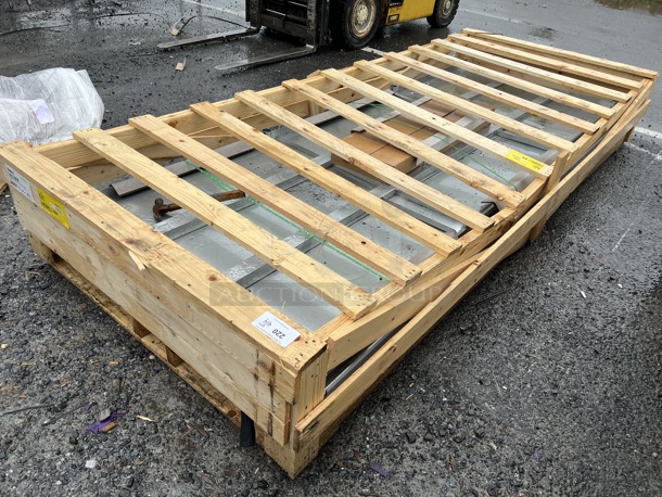 BRAND NEW SCRATCH AND DENT! Eagle Group T48120EM 48" x 120" Stainless Steel Work Table with Galvanized Undershelf. Stock Picture Used As Gallery Picture - Image 2 of 5