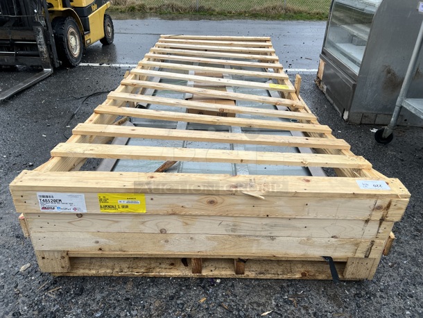 BRAND NEW SCRATCH AND DENT! Eagle Group T48120EM 48" x 120" Stainless Steel Work Table with Galvanized Undershelf. Stock Picture Used As Gallery Picture - Image 3 of 5