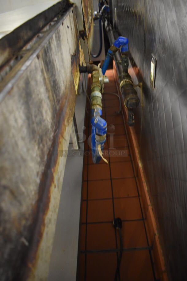 Vulcan Stainless Steel Commercial Countertop Natural Gas Powered Flat Top Griddle on Stainless Steel Equipment Stand w/ Under Shelf and Commercial Casters. Unit Was In Working Condition When Restaurant Closed. BUYER MUST REMOVE. (Front Kitchen) - Image 8 of 8