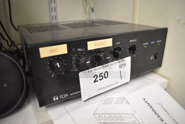 TOA Integrated Mixer Power Amplifier. (Office) - Image 2 of 4