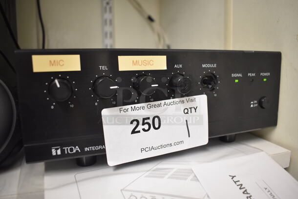 TOA Integrated Mixer Power Amplifier. (Office) - Image 3 of 4