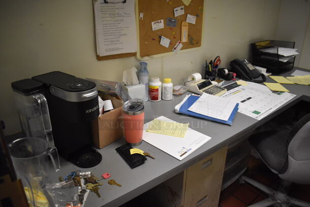 ALL ONE MONEY! Room Lot of Office Contents. Does Not Include Any Electronics. BUYER MUST REMOVE. (Office) - Image 5 of 8