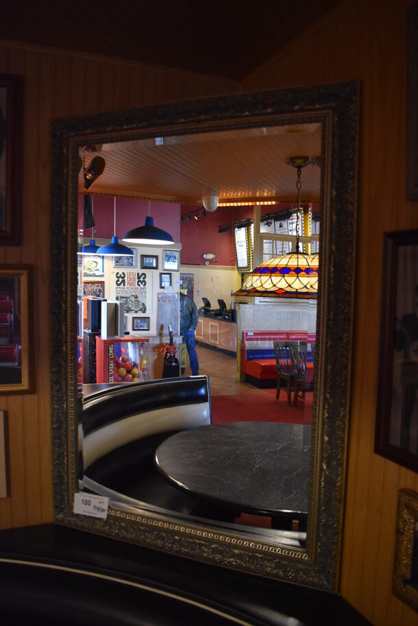 Framed Mirror. BUYER MUST REMOVE. (Dining Room) - Image 2 of 4