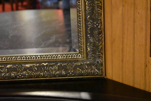 Framed Mirror. BUYER MUST REMOVE. (Dining Room) - Image 4 of 4