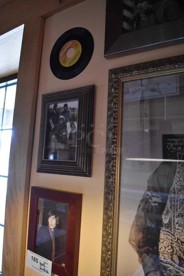 ALL ONE MONEY! Wall Lot of Various Pictures Including The Beatles and a Record. BUYER MUST REMOVE. (Dining Room) - Image 5 of 6