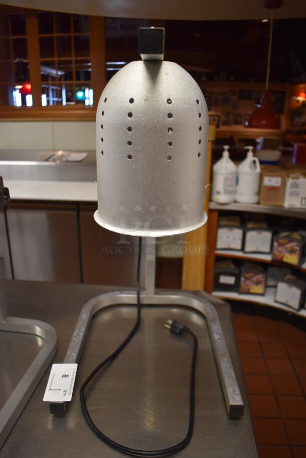 Avantco 177W62 Metal Commercial Countertop 2 Bulb Food Warming Lamp. 120 Volts, 1 Phase. Unit Was In Working Condition When Restaurant Closed. (Front Kitchen) - Image 3 of 5
