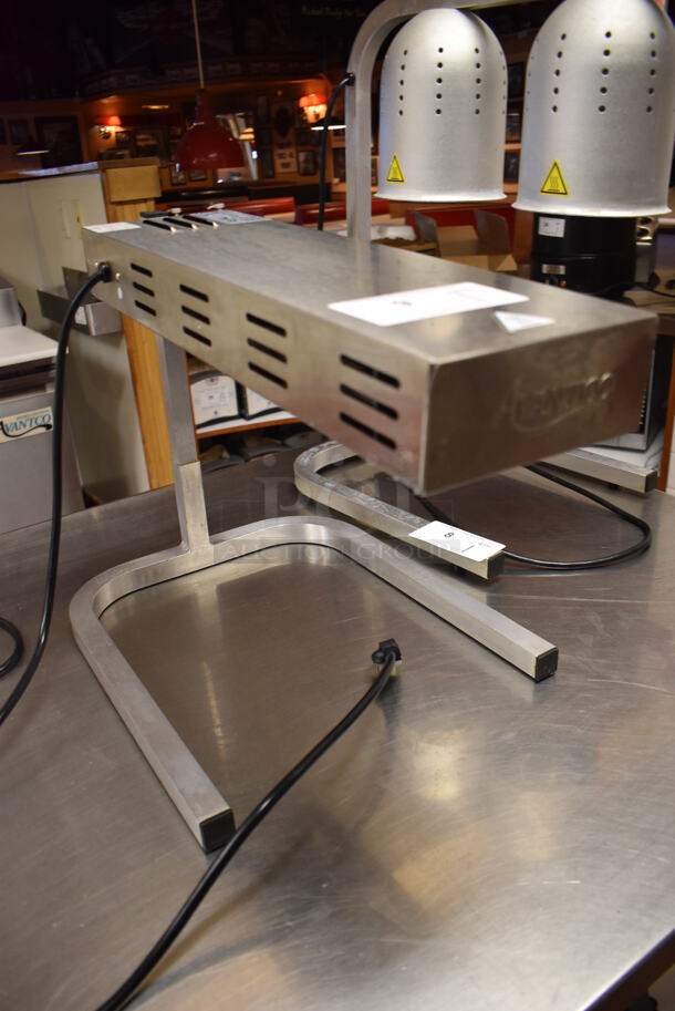 Avantco 177FFDS2 Metal Commercial Countertop Food Warming Lamp. 120 Volts, 1 Phase. Unit Was In Working Condition When Restaurant Closed. (Front Kitchen) - Image 2 of 5