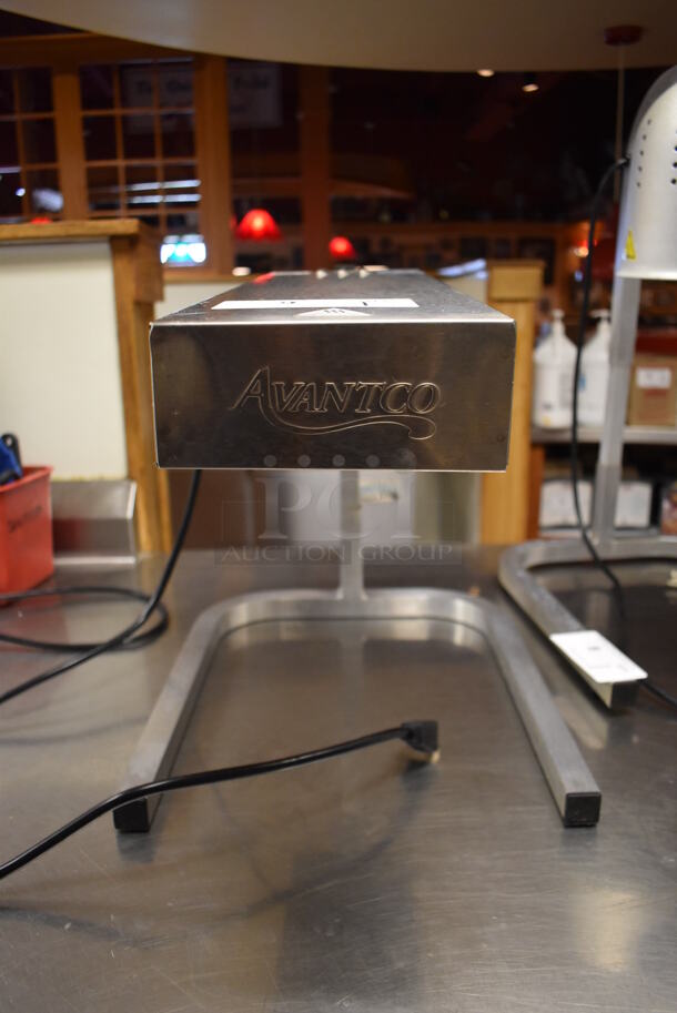 Avantco 177FFDS2 Metal Commercial Countertop Food Warming Lamp. 120 Volts, 1 Phase. Unit Was In Working Condition When Restaurant Closed. (Front Kitchen) - Image 3 of 5