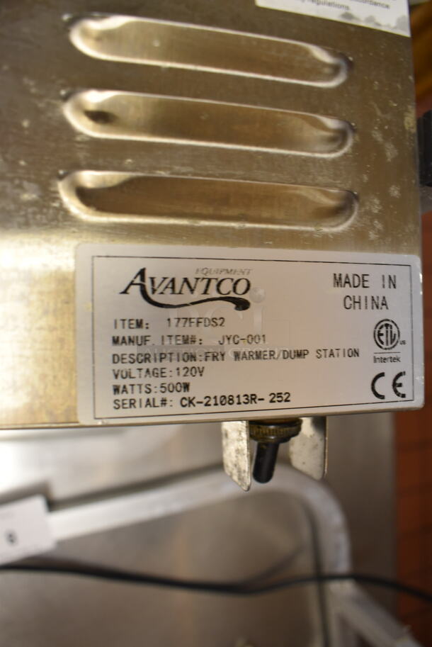 Avantco 177FFDS2 Metal Commercial Countertop Food Warming Lamp. 120 Volts, 1 Phase. Unit Was In Working Condition When Restaurant Closed. (Front Kitchen) - Image 5 of 5