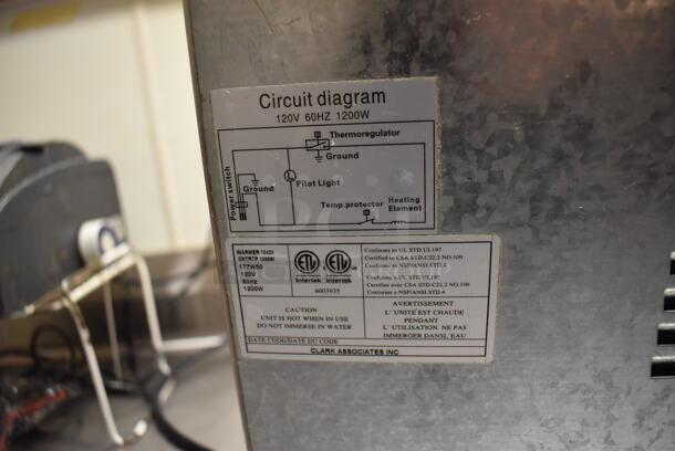 Avantco 177W50 Stainless Steel Commercial Countertop Food Warmer. 120 Volts, 1 Phase. Unit Was In Working Condition When Restaurant Closed. (Front Kitchen) - Image 5 of 6