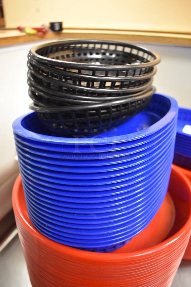 ALL ONE MONEY! Lot of Various Poly Food Baskets! (Front Kitchen) - Image 3 of 5